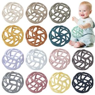 Customized Soft Silicone Kids Teether Products Creative Teet