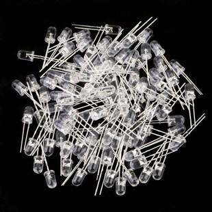 5mm 100Pcs White Ultra LED New Bright Arrival
