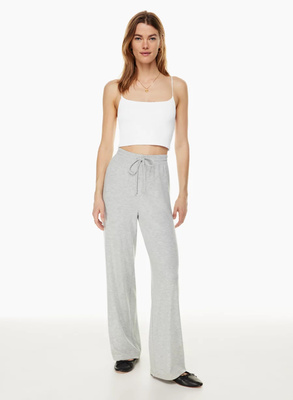 自然腰直筒裤长裤舒服女装