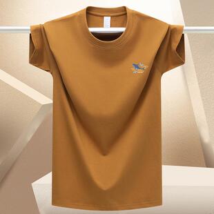 t恤男士 体恤衫 潮流2025新款 半袖 圆领重磅夏季 大品牌男生纯棉短袖