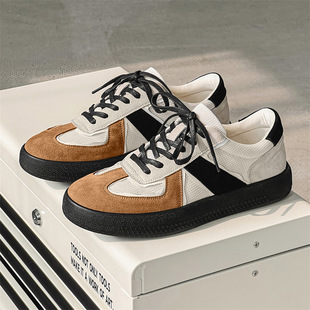 网面透气运动鞋 熊猫德训鞋 夏季 复古百搭潮鞋 9982 男厚底休闲板鞋