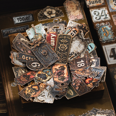 金属浮雕凸印标签贴纸