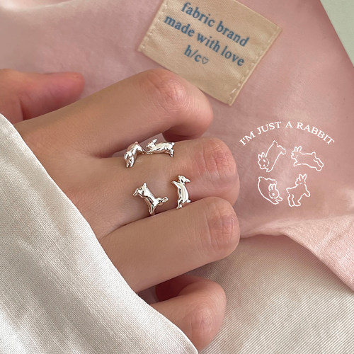 s925纯银戒指女小众设计高级感