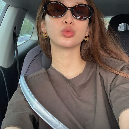 小众设计不规则金属耳环