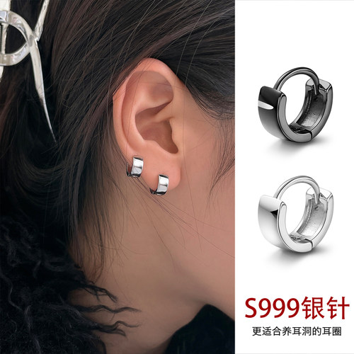 2024新款小众设计感养耳洞耳扣