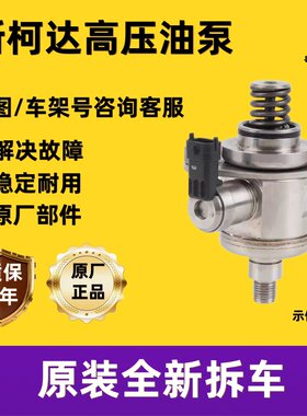 适用斯柯达法比亚 晶锐 明锐速派野帝原厂原装高压油泵燃油汽油泵