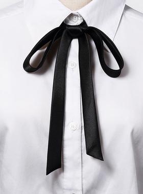 韩版领花英伦学院风手打飘带jk领绳男女通用时尚蝴蝶结领结领带女