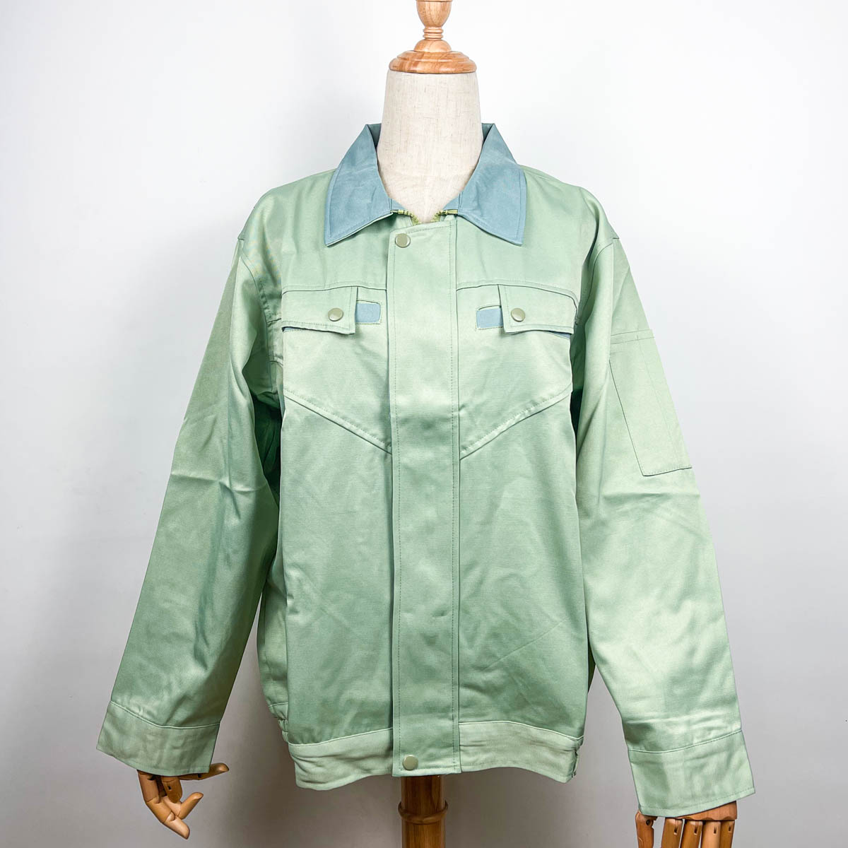 工装制服工服劳动服清洁工机修工蓝领电脑工程厚面料全衬里多口袋