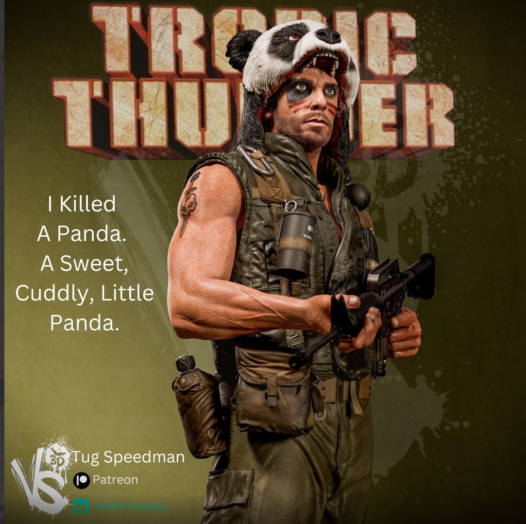 热带惊雷塔格斯皮德曼3D打印模型STL文件素材高精度