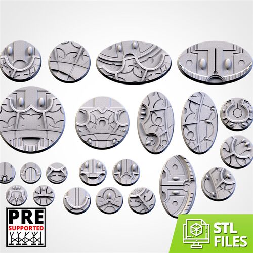 魔法神殿地形场景套件3D打印模型STL文件素材高精度已分体