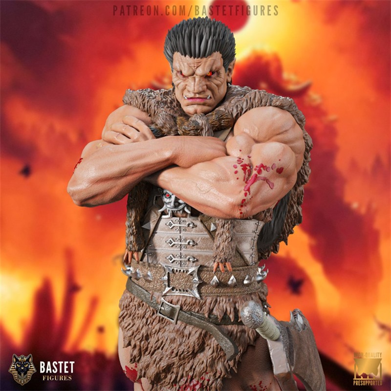 佐德Zodd《剑风传奇》3D打印模型STL文件数据高精度