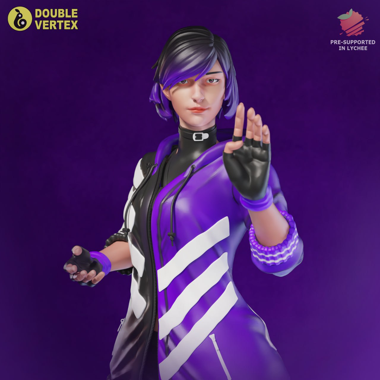 三岛蕾娜《铁拳8》3D打印模型STL文件素材高精度