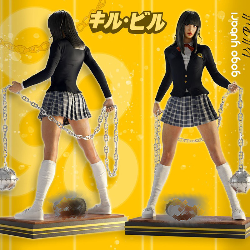 《杀死比尔》(Kill Bill)Go-Go Yubari 3D打印模型STL文件素材