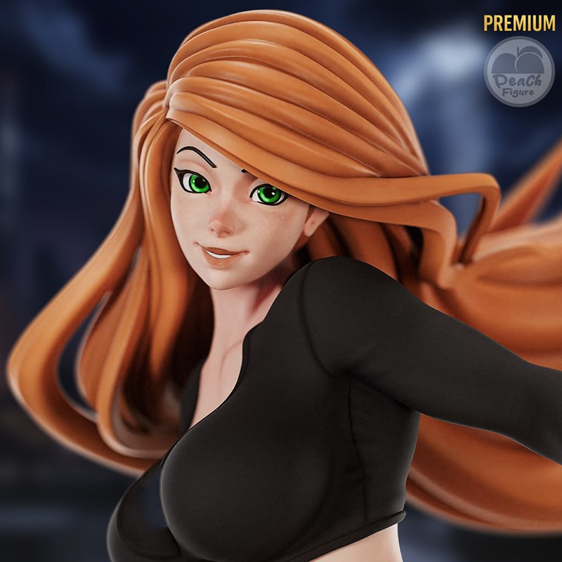 麻辣女孩金帕3D打印模型STL文件素材高精度图纸