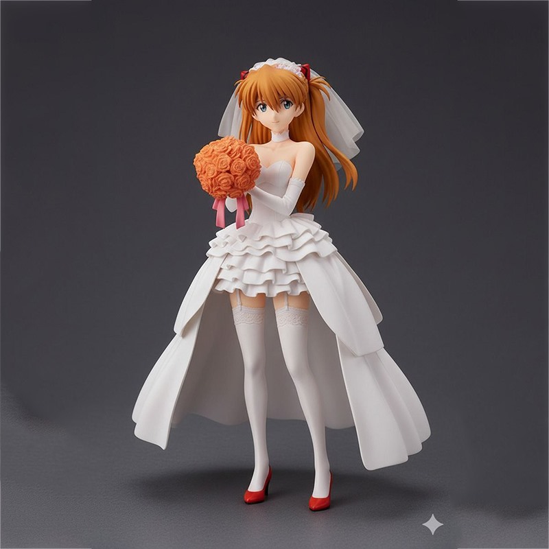 新世纪福音战士明日香整体3D打印模型STL文件素材高精度