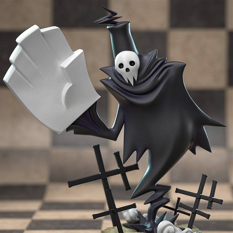 死神噬魂师3D打印模型STL文件素材高精度图纸