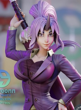 紫苑Shion关于我转生变成史莱姆这档事3d打印模型stl图纸文件素材