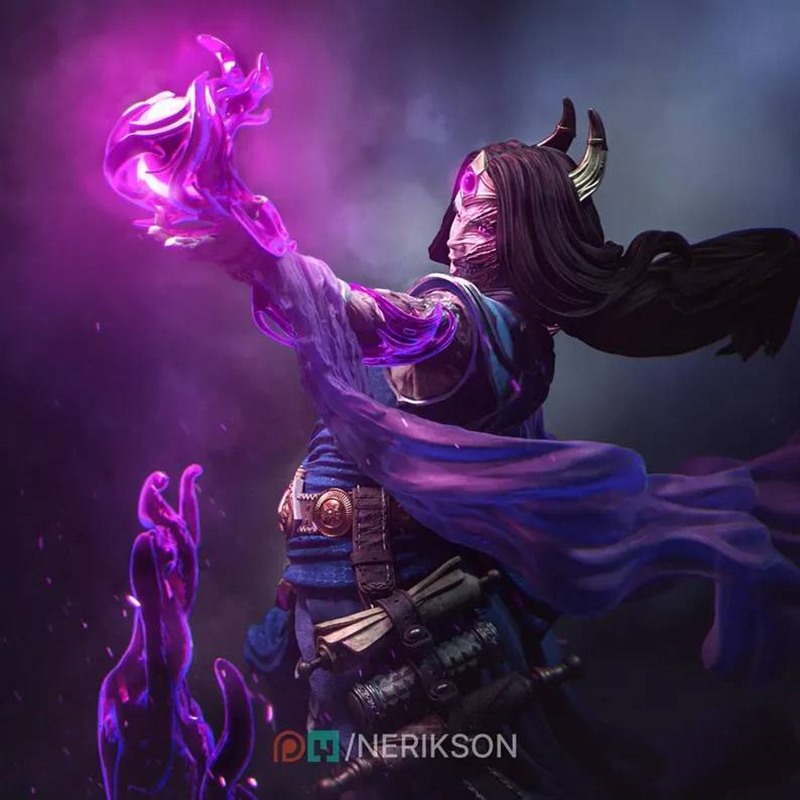 魔法的代价艾雷尔3D打印模型STL文件素材高精度