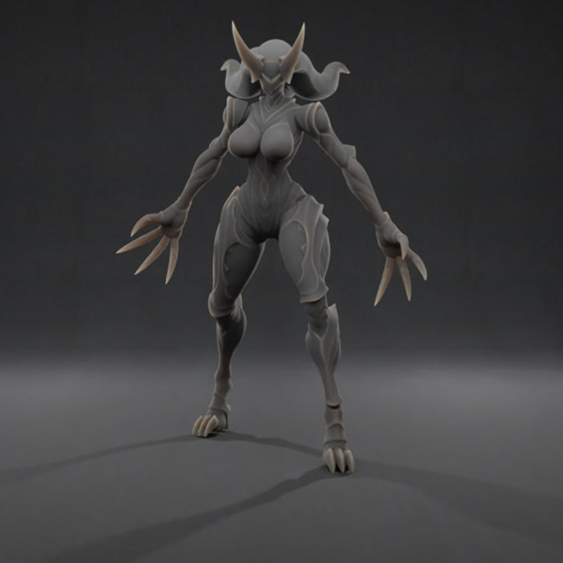 北欧主题微缩系列莱格伊里战团3D打印模型STL文件素材高精度