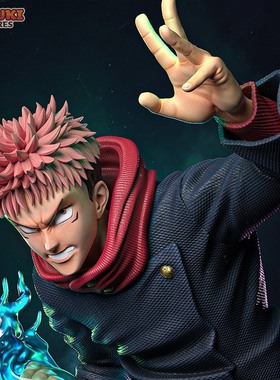 咒术回战虎杖悠3D打印模型STL文件素材高精度已分体Tanuki