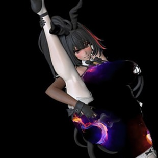 胜利女神妮姬Bay贝3D打印模型STL文件素材高精度图纸