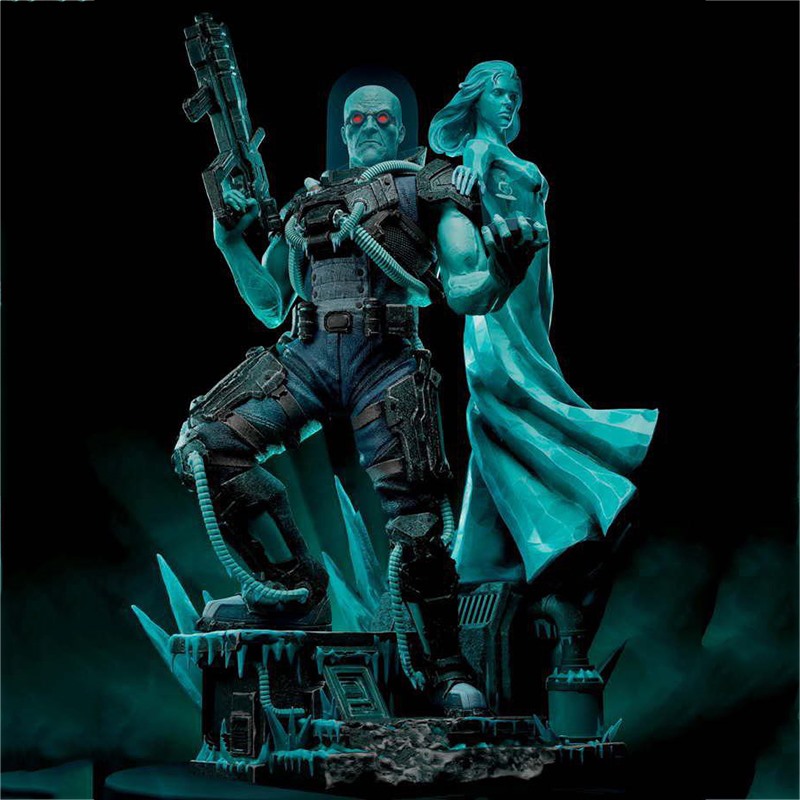 DC蝙蝠侠系列急冻先生3D打印模型STL文件素材高精度图纸