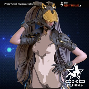 第一继承者后裔邦尼3D打印模型STL文件素材高精度已分体