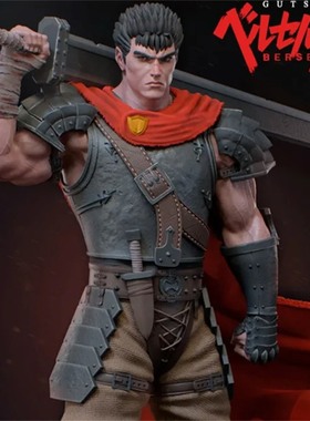 格斯Guts黑色剑士剑风传奇鹰之团3d打印模型stl图纸文件素材高精