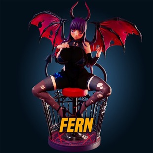 葬送 Fern3D打印模型STL文件素材高精度已分体 芙莉莲菲伦