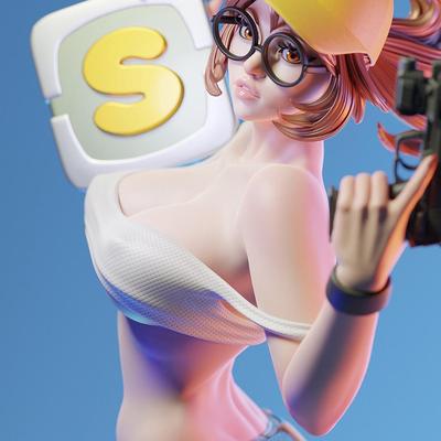 菲奥《合金弹头》手办3D打印STL文件