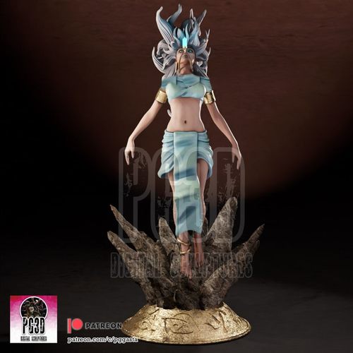 亚特兰蒂斯失落的帝国基达3D打印模型STL文件素材高精度