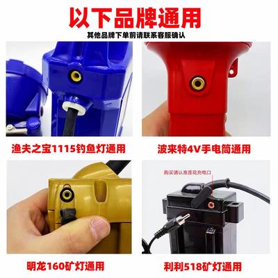 矿灯莲花头充电器4V专用