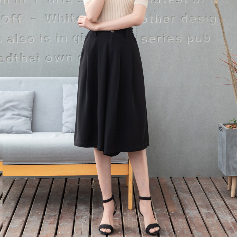 清仓韩版夏季女裤休闲裤子大码显瘦高腰阔腿裤垂坠宽腿七分裤裙裤|ruв категории Женская одежда, брюки, брюки - от Buy2taobao.com для оказания профессиональной услуги покупки агента Taobao