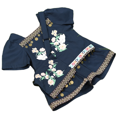 女童云南苗族彝族演出服