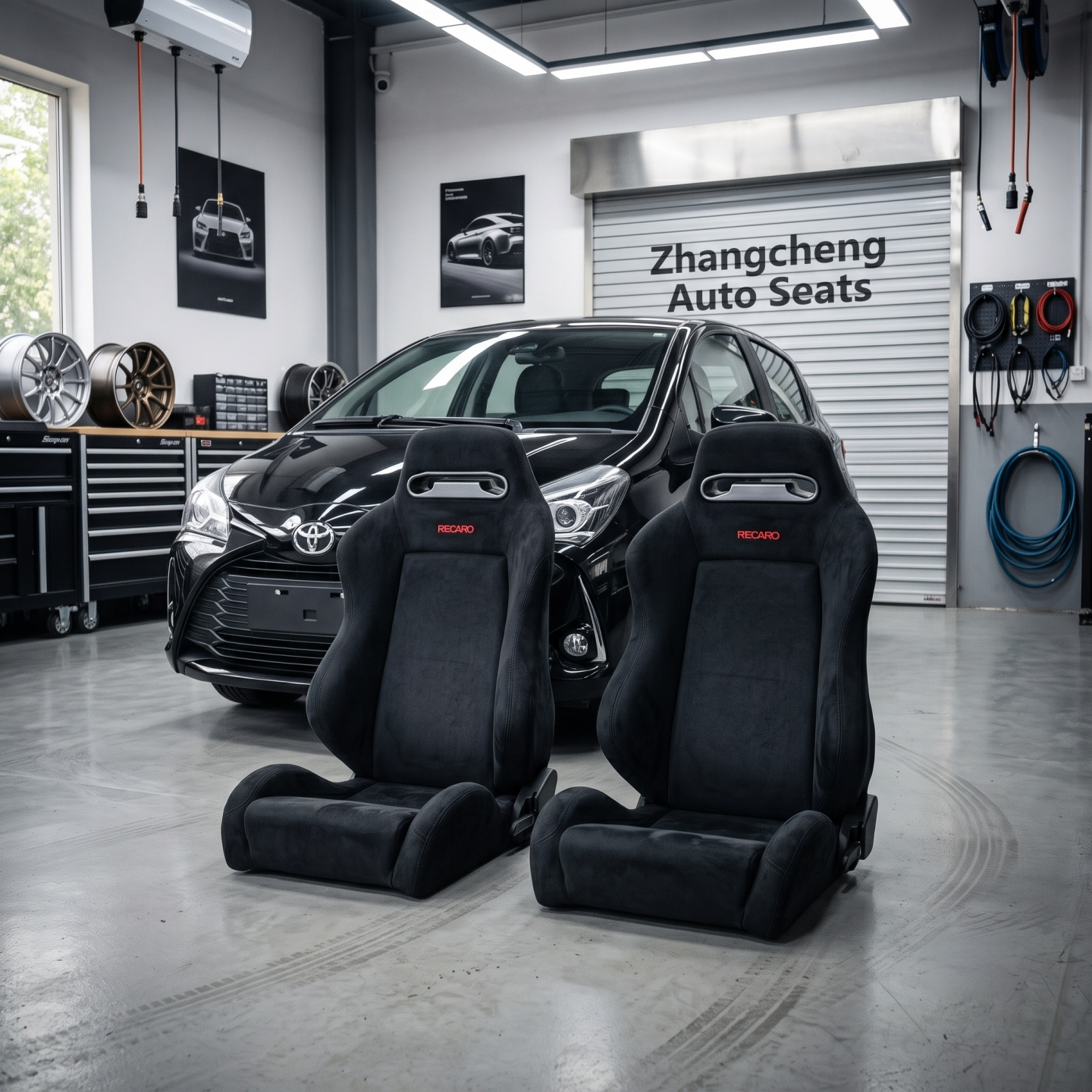 RECARO SR3改装赛车座椅通用车型双滑轨可调游戏模拟器支架电竞椅