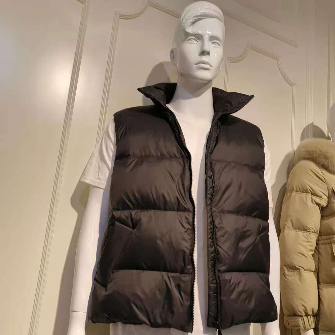 凤意羽绒服男女款时尚休闲迷彩羽绒服马甲66232冬季