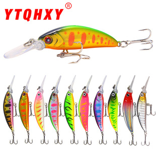 7cm仿真拟饵硬饵翘嘴鲈鱼 盗墓沉水鱼饵6g 渔具 路亚饵米诺 热款