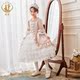 lolita女童公主裙正版 少女萝莉塔裙女宝春秋童装 儿童洛丽塔连衣裙