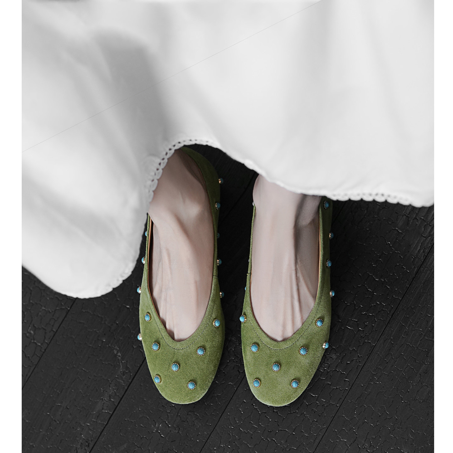 Kmeizu巨软~平底多巴胺单鞋女春新款甜妹清新真皮铆钉小皮鞋瓢鞋,女鞋,浅口单鞋,淘宝优惠券,粉丝福利购,淘宝优惠卷