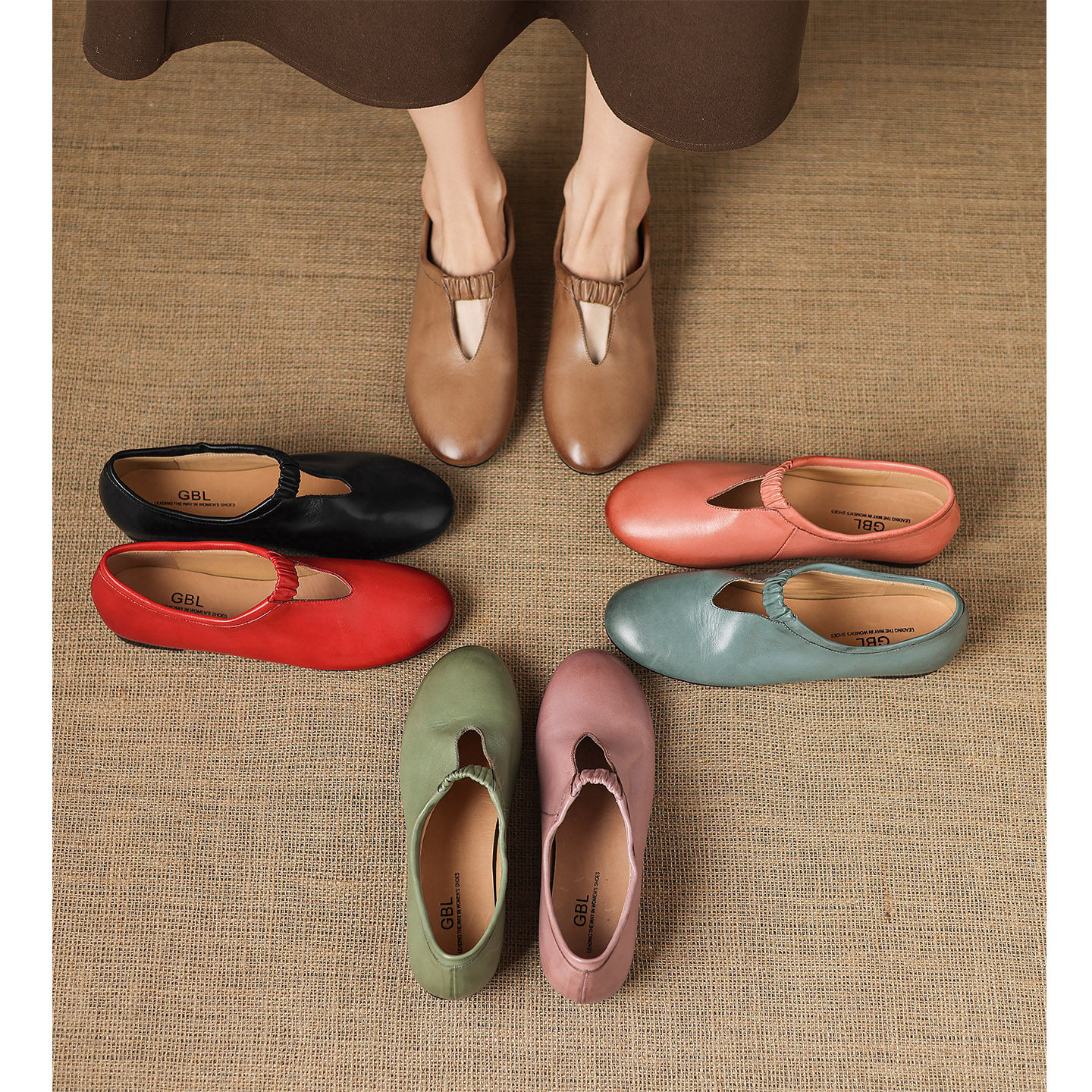 Kmeizu巨软~2.5cm简约乐福鞋女春新款小皮鞋僧侣真皮平底文艺单鞋,女鞋,浅口单鞋,淘宝优惠券,粉丝福利购,淘宝优惠卷