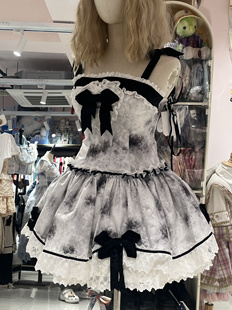 虎斑猫卷毛猫现货掉落jsk可爱洛丽塔cr独立设计choker rabbit