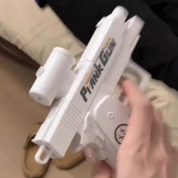双标水枪整蛊玩具双面搞笑戏水玩具仿真户外沙滩双面水枪玩具枪