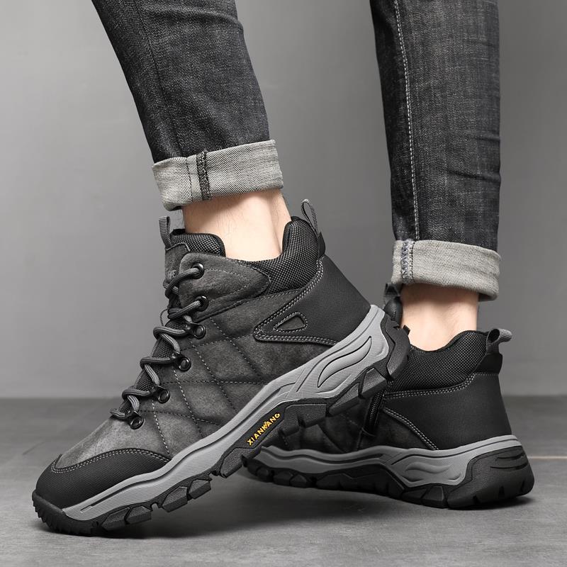 东北棉鞋男冬季保暖加绒