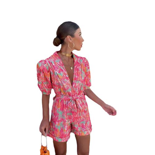 womenclothes新款印花短