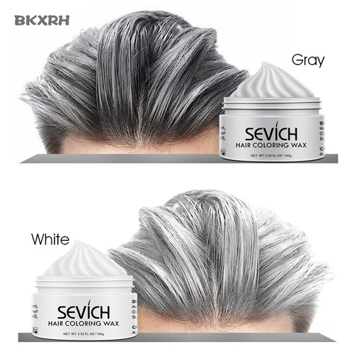 temporary hair color wax men diy mud One-time Molding Paste