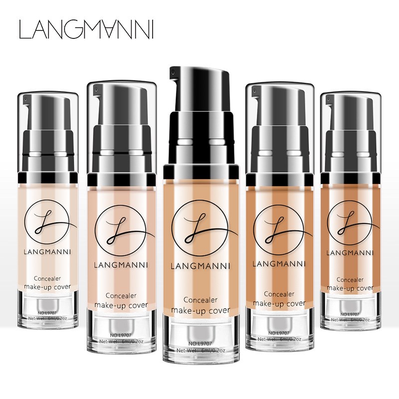 Makeup Foundation Liquid Sweatproof Concealer 粉底液遮瑕膏