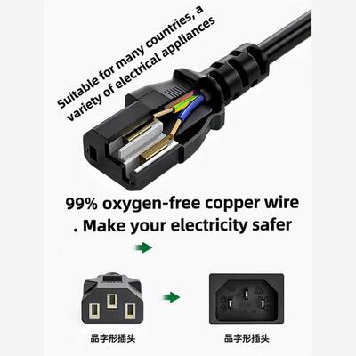 UK、EU、plug  Electrical power cord adapter wires cables