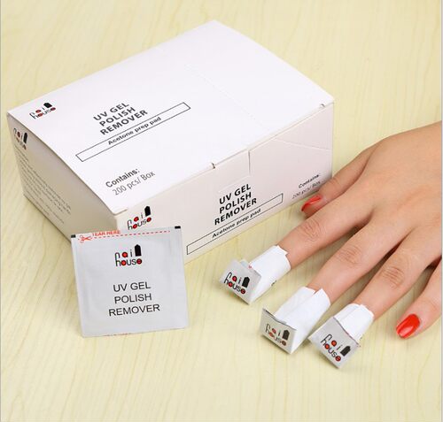 UV Gel Nail Polish Remover Cleanser Removal Wraps Pusher