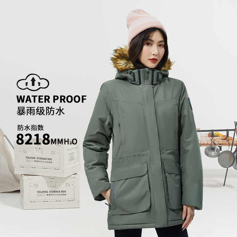 冲锋衣棉服防风男女款秋冬