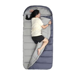 睡袋成人户外露营四季通用办公室午休加宽秋冬季加厚防寒被子两用
